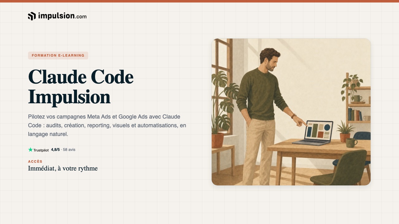 Couverture du programme Claude Code Impulsion