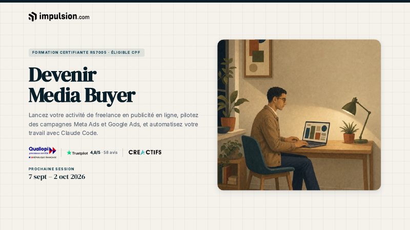 Couverture du programme Devenir Media Buyer