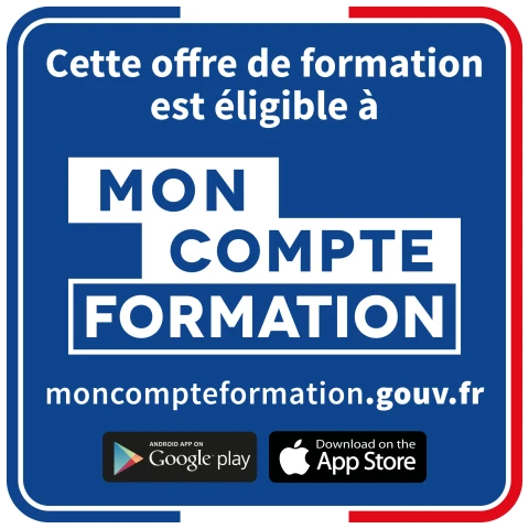 Cette offre de formation est éligible à Mon Compte Formation