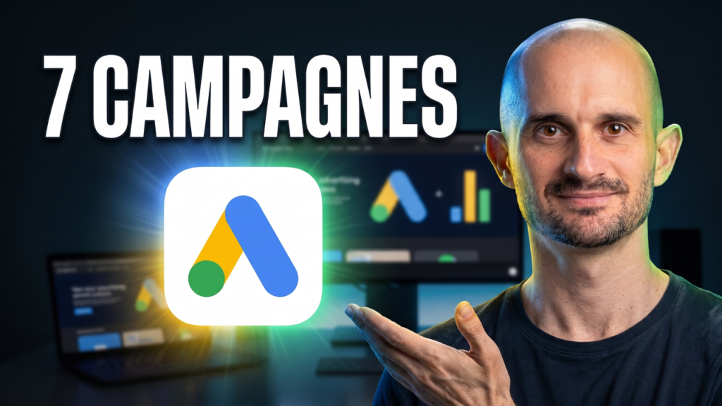 Miniature de la vidéo Google Ads : les 7 types de campagnes expliqués (et lequel choisir)
